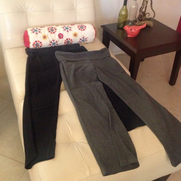 Two skirts, two yoga pants , one v-neck shirt