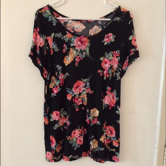 Floral top.