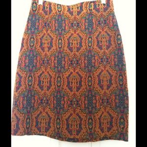 Colorful career skirt from the Limited!