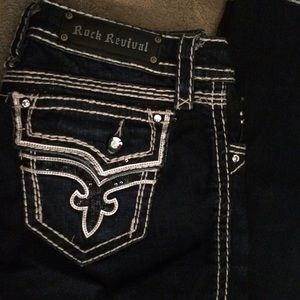 Dark Wash Denim Rock Revival