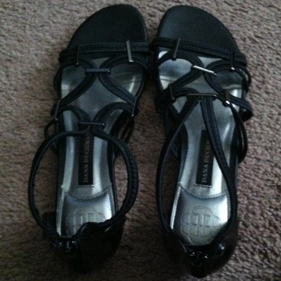 Dana Buchman Black sandals