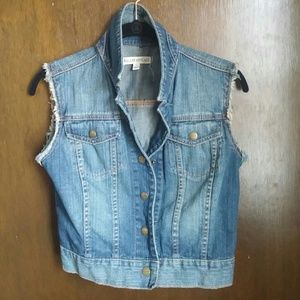 BULLHEAD BLACK jean vest