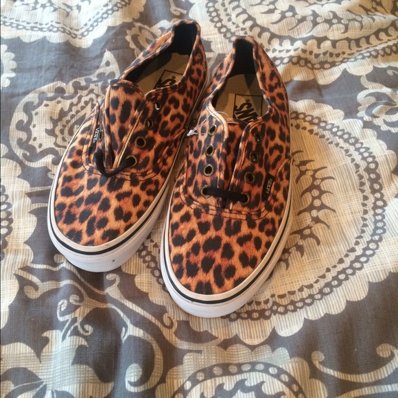 Vans Shoes - Leopard print vans