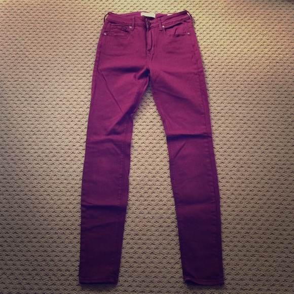 High-waisted skinny jeans size 5 - Picture 1 of 4