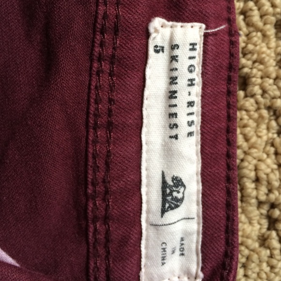 High-waisted skinny jeans size 5 - Picture 3 of 4