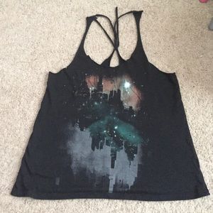 Black City/Galaxy Tank Top