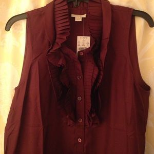 Jcrew Maroon Tanktop