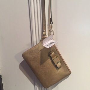 Gold Coach Wristlet Never used.