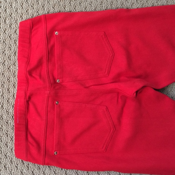 Red Jeggings - Picture 4 of 4