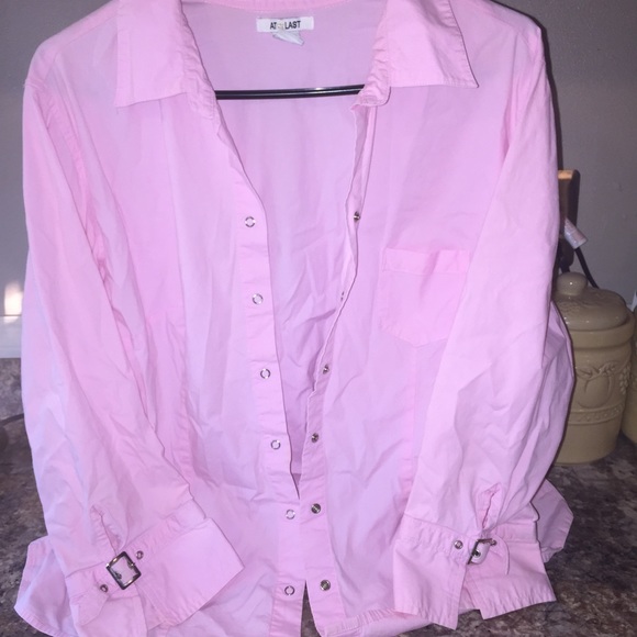 Nice pink dress shirt 3xl.