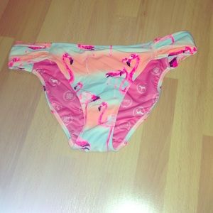 Flammingo hipster bikini bottom