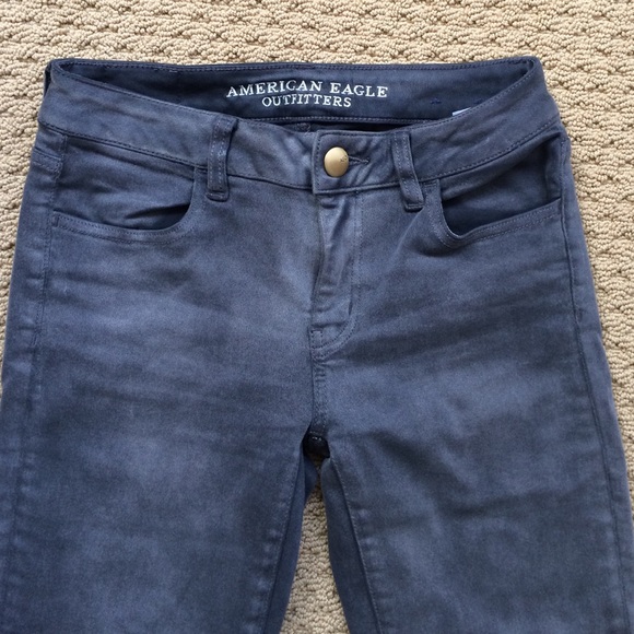 Grey Denim X Jeggings from American Eagle - Picture 2 of 4