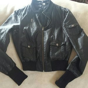 Leather jacket