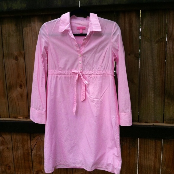 Lilly Pulitzer pink dress
