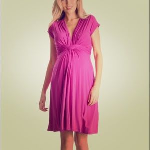 Seraphine Fuchsia maternity dress - size 6
