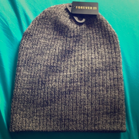 Forever 21 grey beanie.