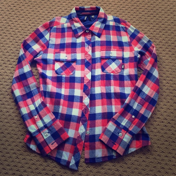 Flannel Button Down from Vans - Picture 1 of 4