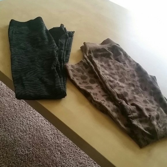 Animal print leggings
