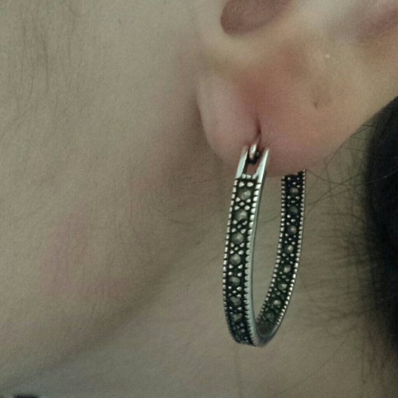Marcasite earrings