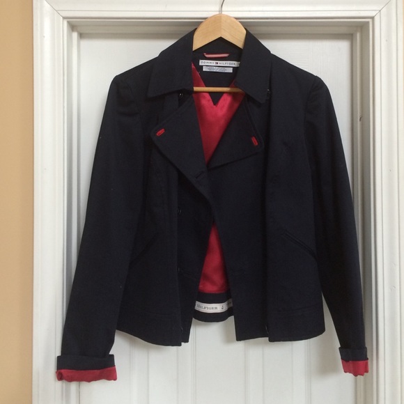 Tommy Hilfiger jacket navy size 8