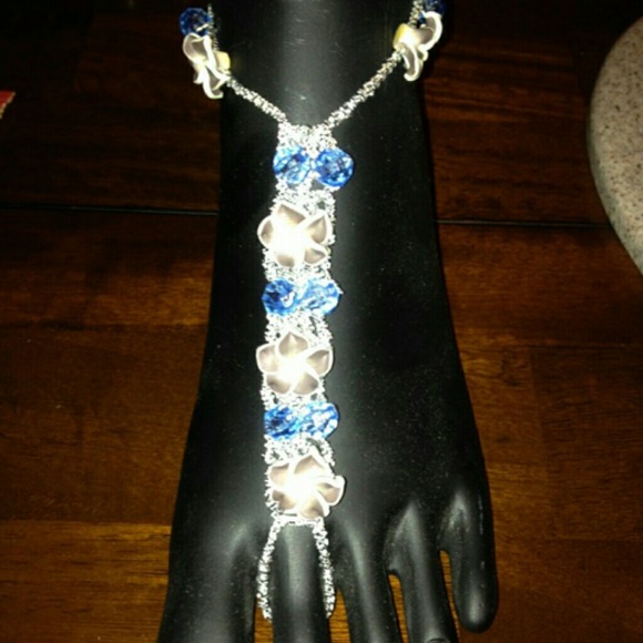 Authentic Handmade Foot jewelry comes in a pair
