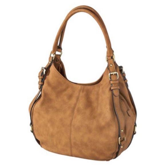 Vegan Brown Hobo Handbag