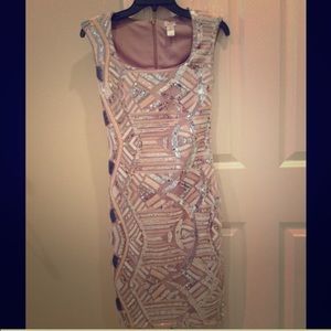 Caché Sequin dress