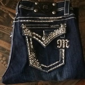 Dark blue Miss me Jeans! Boot cut brand new.