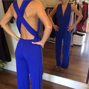 Royal Blue Jumpsuit