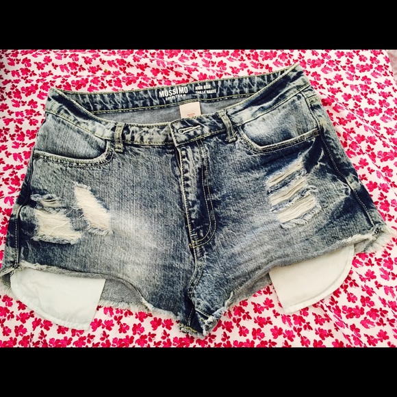 High waisted shorts