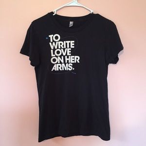 To Write Love On Her Arms Shirt