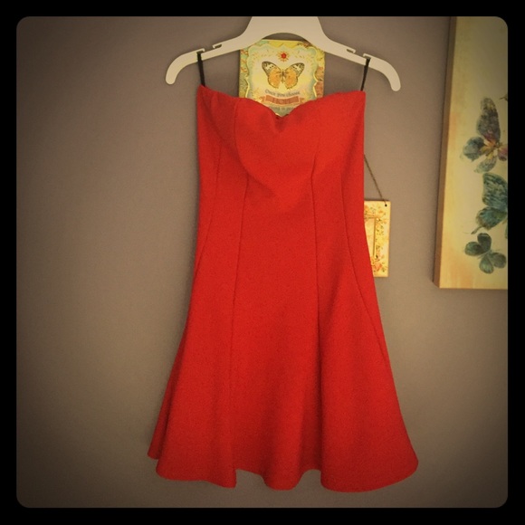 Red dress