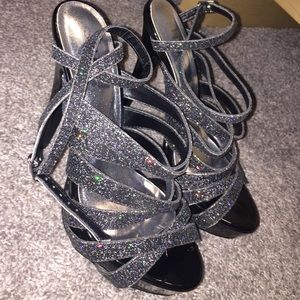 Sparkly heels