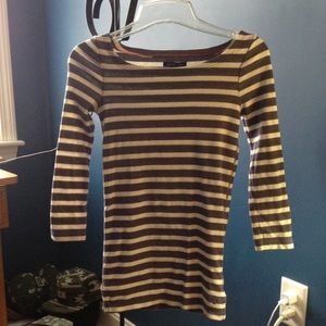 Long striped shirt