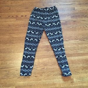 Reindeer leggings