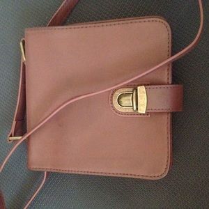 Leather crossbody