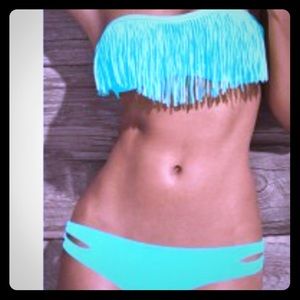 Sexy fringe 2 piece