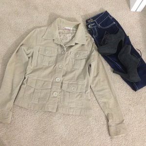 Suede beige No Boundaries Jacket