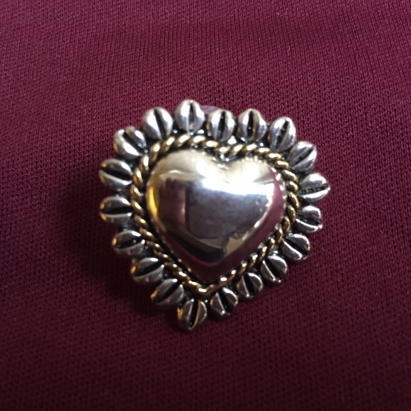 Silver and gold platted earring set - Picture 2 of 2