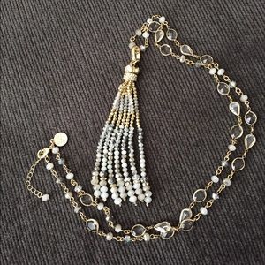 Price cut-White House black-market necklace tassel