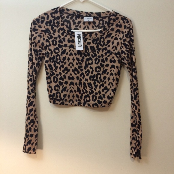 💞Trendy💞 leopard crop
