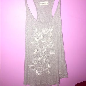 Grey Abercrombie shirt