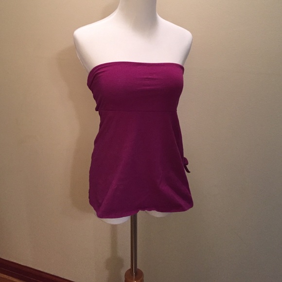 Berry colored tube top