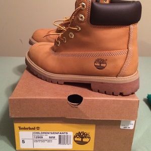 Size 5 Timberland