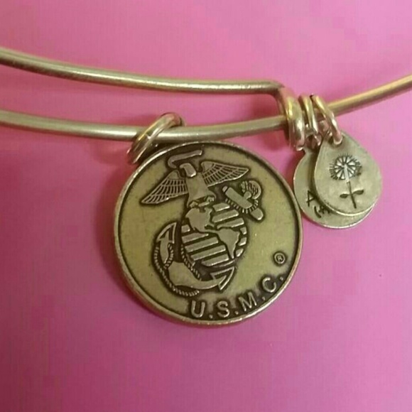 Alex and ani  USMC bracelet