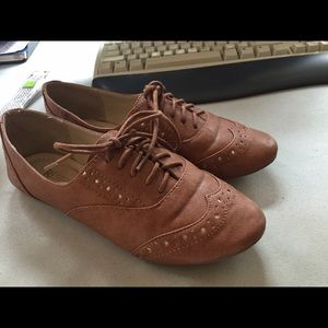 Brown shoes