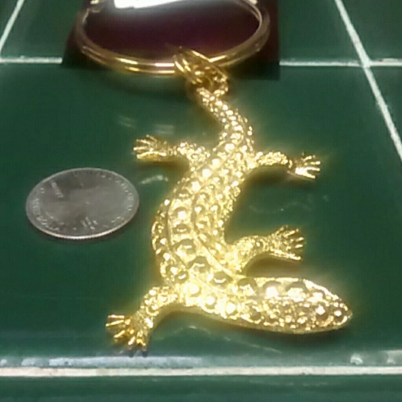 Ann Klein keychain. Salamander. NWT - Picture 4 of 4