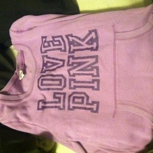 Victoria's Secret pink crew pullover