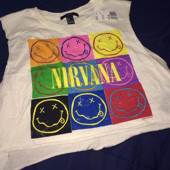 Nirvana cut-off tee!