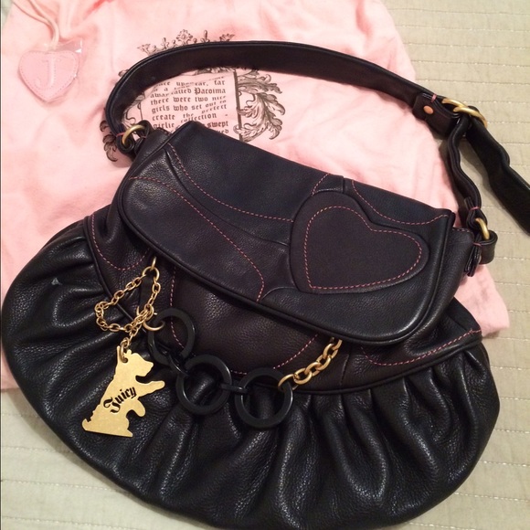 Black juicy purse